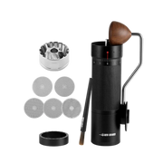 Conical Burr Manual Coffee Grinder - Espresso Pour Over Stainless Steel Barista Tool