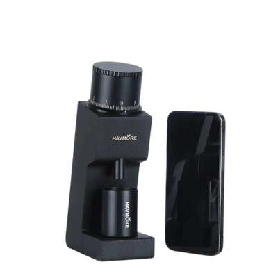 HAVMORE Portable Rechargeable Coffee Grinder with External Adjustment - CLIP GADGETS