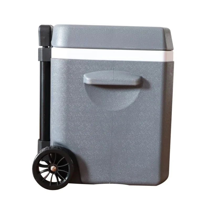 18L Insulated Portable Cooler with Wheels and Trolley - Campify