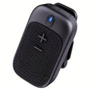 18H Playtime Wireless Speaker w/ Mic, USB-C Charging, Smart Voice Assistant | BlackSportClipMini - CLIP GADGETS