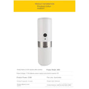 2022 Electric Car Portable Travel Mini Coffee Maker - Cafe on the Go! - CLIP GADGETS