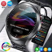 2025 Men's Health Tracker Smartwatch with Blood Pressure Monitor & ECG+PPG Tracker. - clip memories