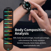 2025 New Smart Watch For Men Health Blood PressureBlood Oxygen Uric Acid Fitness Tracker Watches Bluetooth Call ECG Smartwatch - clip memories