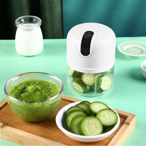 USB Rechargeable Mini Chopper - Multifunctional Kitchen Tool - clip memories