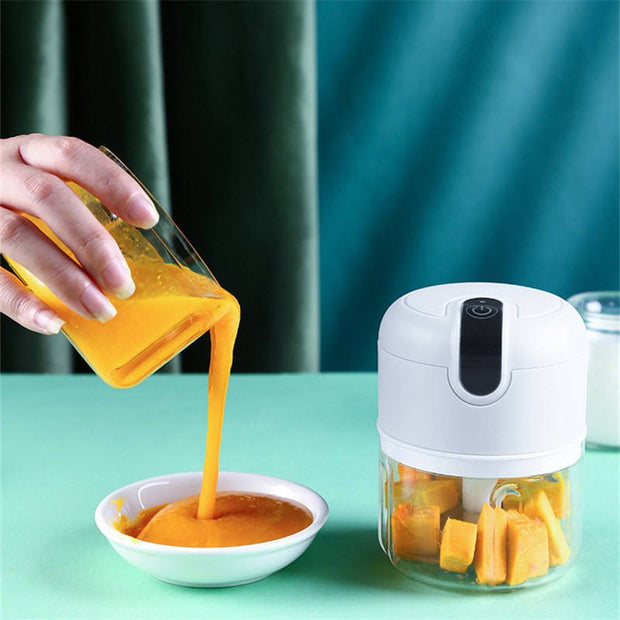 USB Rechargeable Mini Chopper - Multifunctional Kitchen Tool - clip memories