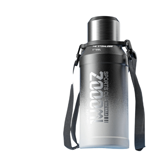 2L Insulated Thermos Bottle - Keeps Drinks Hot or Cold on the Go! - Campify