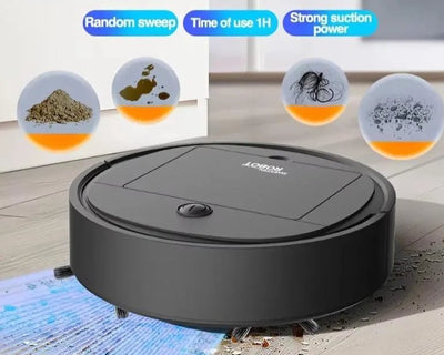 Xiaomi Mijia Smart Sweep Robot - 4000pa Suction Power, Fully Automatic, USB Charge - clip memories