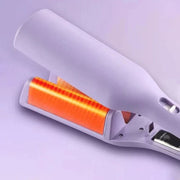 32MM Electric Hair Curler Styling Tool Fast Heating Deep Wave Iron - CLIP GADGETS