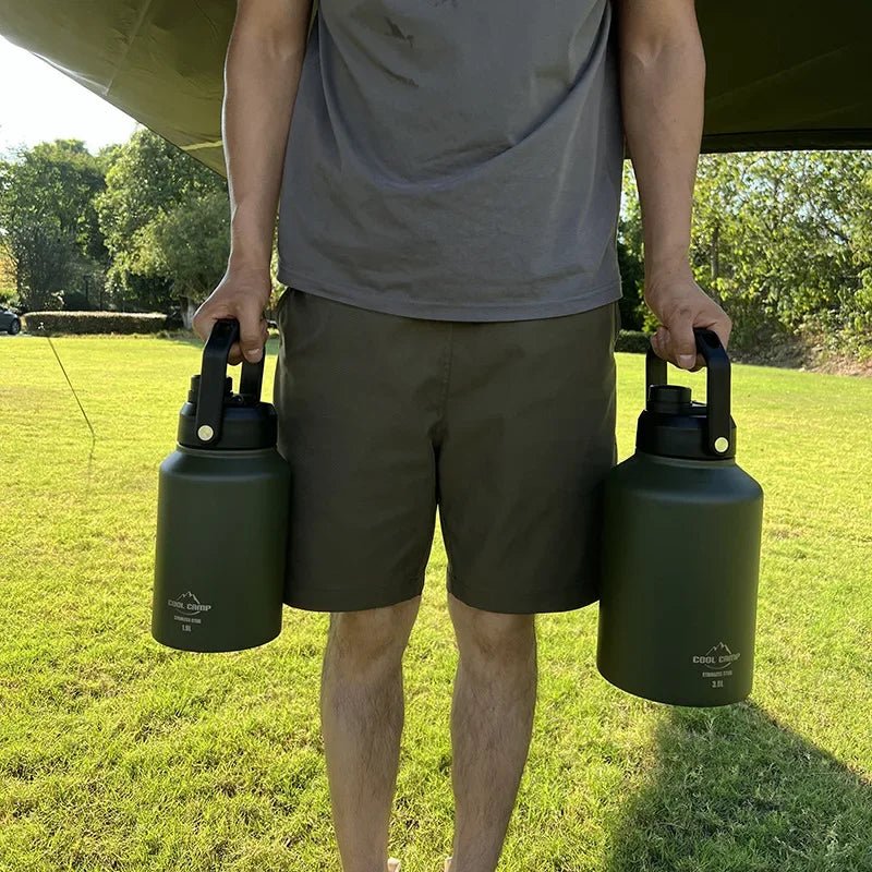 2-in-1 Outdoor Cooler & Water Kettle, 3.8L Capacity - Campify