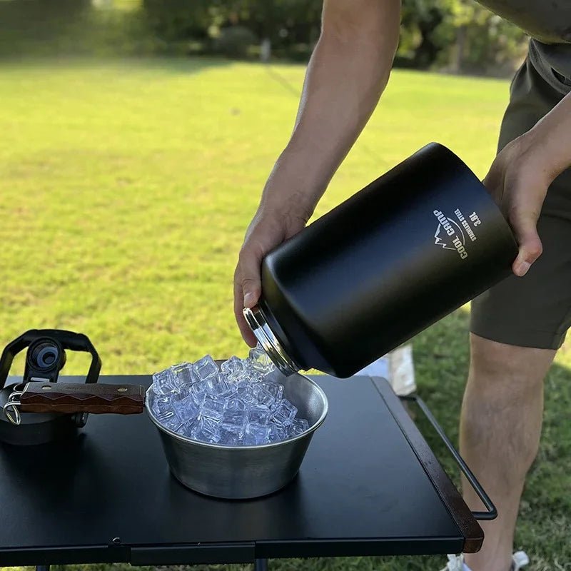 2-in-1 Outdoor Cooler & Water Kettle, 3.8L Capacity - Campify
