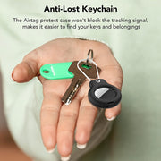 Anti-Theft Sleeve Set for AirTag GPS Tracker - Stainless Steel Cable, Break - CLIP GADGETS