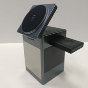 6in1 Magnetic Charger Stand with Speakers & Alarm Clock - CLIP GADGETS