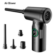 7500mAh Cordless Air Duster Blower for Keyboard Computer Cleaning - clip memories