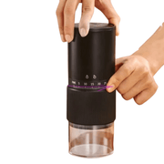 Adjustable Portable Electric Coffee Grinder - Rechargeable, 30 Gears, Household Bean Machine - CLIP GADGETS