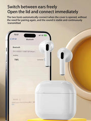 Air Pro ANC Wireless Earbuds - Noise Reduction Headphones for iPhone/Android - clip memories