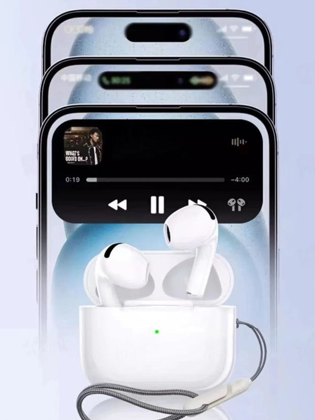 Air Pro ANC Wireless Earbuds - Noise Reduction Headphones for iPhone/Android - clip memories