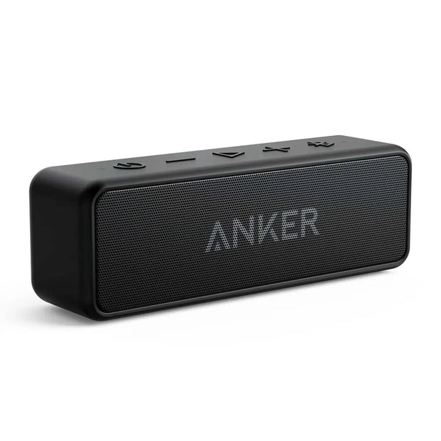 Anker Soundcore 2 Portable Bluetooth Speaker - Better Bass, 24hr Playtime, IPX7 Water Resist. - CLIP GADGETS
