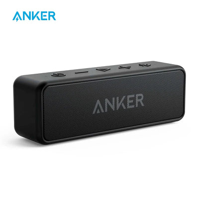 Anker Soundcore 2 Portable Bluetooth Speaker - Better Bass, 24hr Playtime, IPX7 Water Resist. - CLIP GADGETS