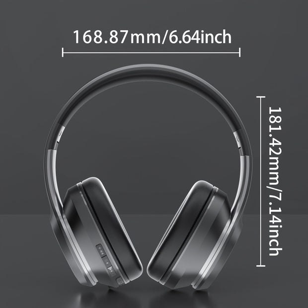 ASUS Wireless Over-Ear Headphones with Mic, Sound Isolation, Stereo Sound, Telescopic Headband, USB - CLIP GADGETS