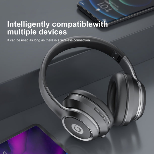 ASUS Wireless Over-Ear Headphones with Mic, Sound Isolation, Stereo Sound, Telescopic Headband, USB - CLIP GADGETS