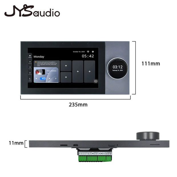 Smart Home Theater Audio Set with WiFi Touch Screen and Bluetooth Speaker - CLIP GADGETS