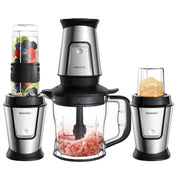 BioloMix 700W 3-in-1 Food Processor Juicer Blender - Mix, Juice, Chop! - CLIP GADGETS