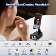 Wireless Speaker Cell Phone Stand - Birthday Gift, HD Sound, Anti-Slip Base - Gadget for Him/Her - CLIP GADGETS