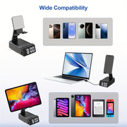Wireless Speaker Cell Phone Stand - Birthday Gift, HD Sound, Anti-Slip Base - Gadget for Him/Her - CLIP GADGETS