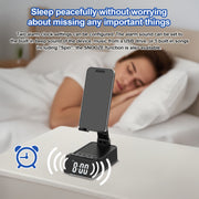 Wireless Speaker Cell Phone Stand - Birthday Gift, HD Sound, Anti-Slip Base - Gadget for Him/Her - CLIP GADGETS