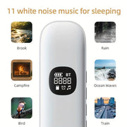 Bone Conduction Wireless Speaker, Portable Music Player, Can Be Turned Off at a Set Time, Built - in 11 Types of White Noise to Help Sleep, Suitable for Accompany Someone to Sleep, Relieving Insomnia, Falling Asleep to Music in - CLIP GADGETS