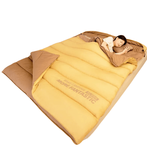 BSWOLF 2 Person All - Season Camping Sleeping Bag for Outdoor Travel - Campify