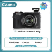 Canon PowerShot G7X III 4K Portable Digital Video Camera - CLIP GADGETS