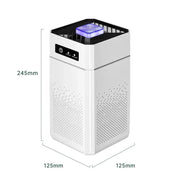 Portable Desktop Air Purifier with HEPA Filter - Negative Ion Purification Machine - clip memories