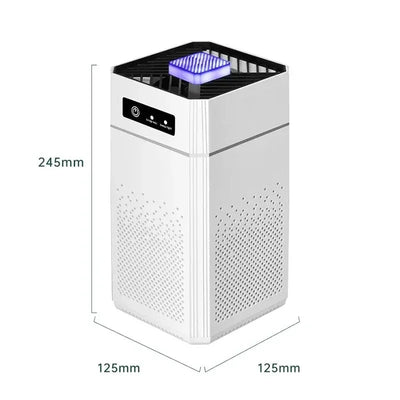 Portable Desktop Air Purifier with HEPA Filter - Negative Ion Purification Machine - clip memories