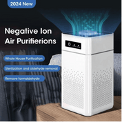 Portable Desktop Air Purifier with HEPA Filter - Negative Ion Purification Machine - clip memories