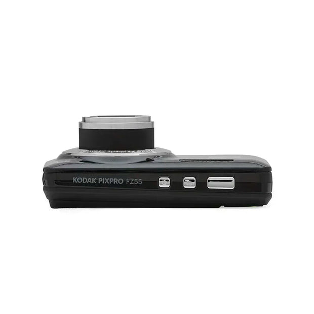 Kodak Pixpro FZ55 RD 16MP Digital Camera - 5X Optical Zoom - Full HD 1080P Video - 2.7" LCD - clip memories