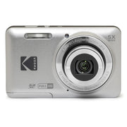 Kodak Pixpro FZ55 RD 16MP Digital Camera - 5X Optical Zoom - Full HD 1080P Video - 2.7" LCD - clip memories