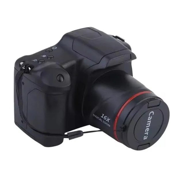 16X Zoom Digital Camera & Camcorder - Portable Photography Telephoto Kit for Students & Pros - clip memories