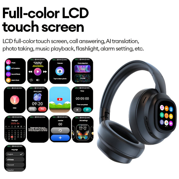 HY-X1 PRO Multilingual Chat Smart Assist Headset - CLIP GADGETS