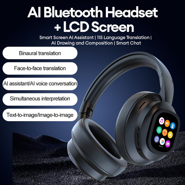 HY-X1 PRO Multilingual Chat Smart Assist Headset - CLIP GADGETS