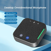 eppfun 360° Voice Coverage Speakerphone for Home Office - CLIP GADGETS