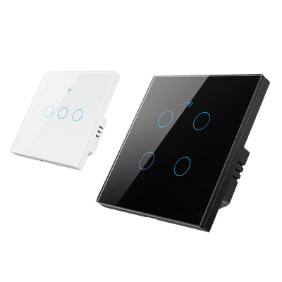 EU Tuya Smart Switch - No Neutral Wire, WiFi Light Switch for Voice Control - CLIP GADGETS