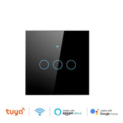 EU Tuya Smart Switch - No Neutral Wire, WiFi Light Switch for Voice Control - CLIP GADGETS