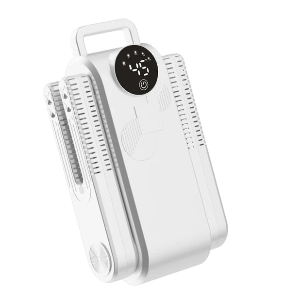 Foldable UV Shoes Dryer: Intelligent Timer, Deodorizing & Sterilizing Shoe Machine - clip memories