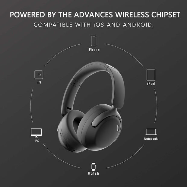 Wireless Gaming Headset Lightspeed with Mic, BT 5.3, Noise Cancellation, Volume Control - CLIP GADGETS