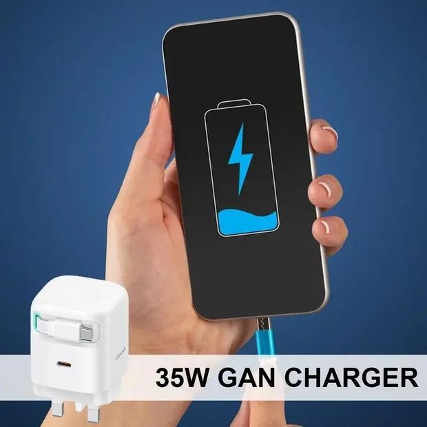 35W Gan Cargador de Carga Rápida Tipo C PD - CLIP GADGETS
