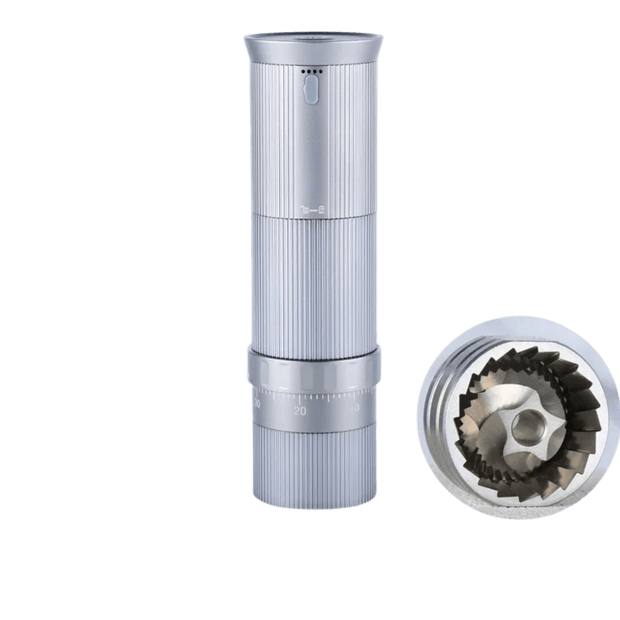 HAVMORE Portable Rechargeable Coffee Grinder with External Adjustment - CLIP GADGETS