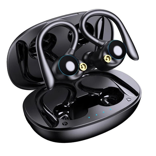 Wireless Earphones with Long Battery Life - Business Headphones - clip memories