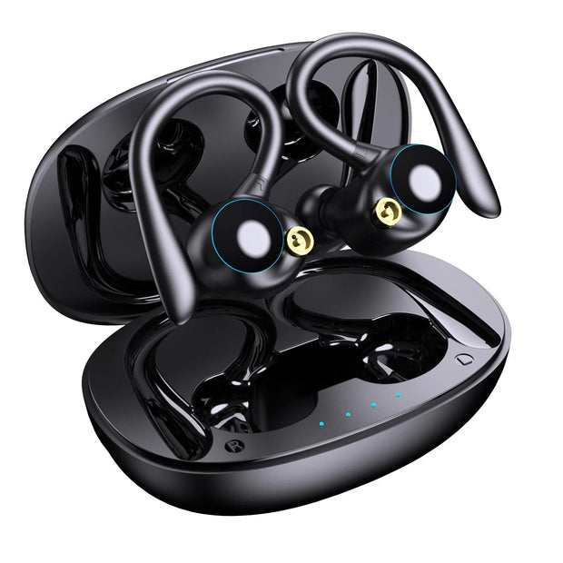 Wireless Earphones with Long Battery Life - Business Headphones - clip memories