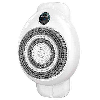 Electric Wall-Mounted Bath Brush for Automatic Back Rubbing - clip memories
